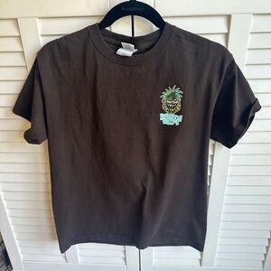 Youth Brown Pineapple Willy's Tee